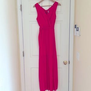Hot Pink Maxi Dress